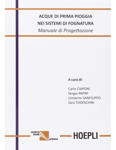 Acque di prima pioggia nei sistemi di fognatura