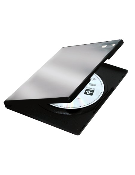 83357 funda para discos ópticos Funda de DVD 1 discos Negro