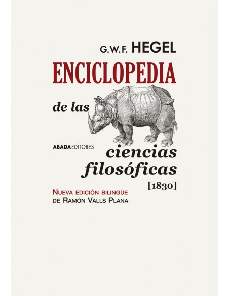 ENCICLOPEDIA DE LAS CIENCIAS FILOSOFICAS 1830