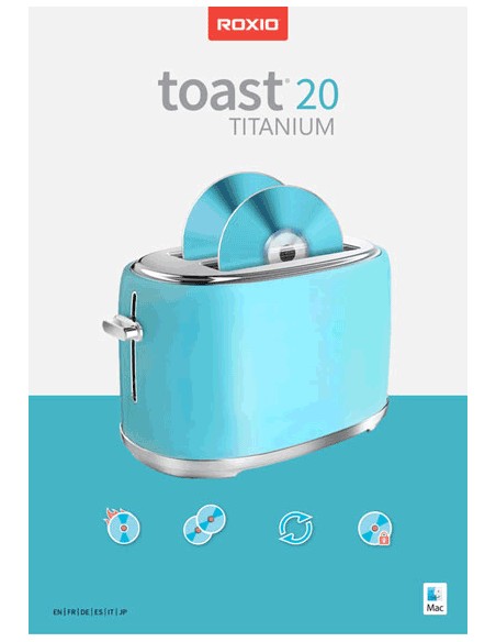 Roxio Toast Titanium 20 Académico 1 licencia(s) Descarga electrónica de software (ESD, Electronic Software Download) Plurilingüe