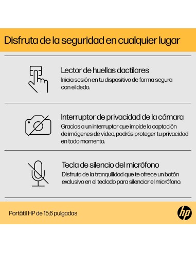 15-fc0038ns AMD Ryzen 7 7730U Portátil 39,6 cm (15.6") Full HD 8 GB DDR4-SDRAM 512 GB SSD Wi-Fi 6 (802.11ax) Windows 11 Home A