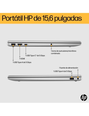 15-fc0038ns AMD Ryzen 7 7730U Portátil 39,6 cm (15.6") Full HD 8 GB DDR4-SDRAM 512 GB SSD Wi-Fi 6 (802.11ax) Windows 11 Home A