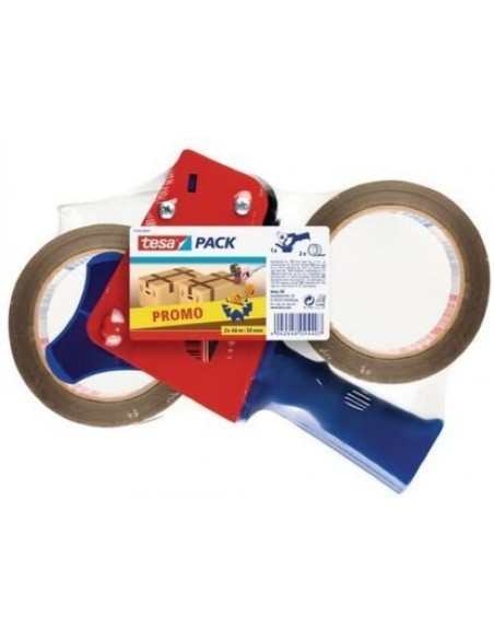 Portarrollos precinto Tesa 2 rollos cinta