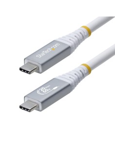 Cable USB4 3m - Cable USB-C Certificado USB-IF - 20Gbps - PD 240W EPR - 4K120 - DP 1.4 - Cable USB Tipo C - Recubrimiento de TPE