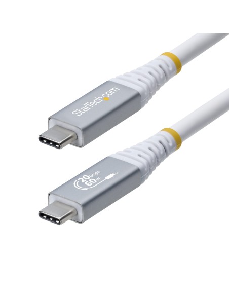 Cable USB4 3m - Cable USB-C Certificado USB-IF - 20Gbps - PD 240W EPR - 4K120 - DP 1.4 - Cable USB Tipo C - Recubrimiento de TPE