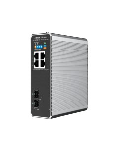 RG-NIS2100 Gestionado L2 Gigabit Ethernet (10/100/1000) Energía sobre Ethernet (PoE) Negro, Acero inoxidable