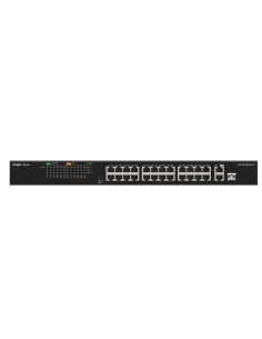 RG-ES126FGS-LP switch No administrado L2 Fast Ethernet (10/100) Energía sobre Ethernet (PoE) Negro