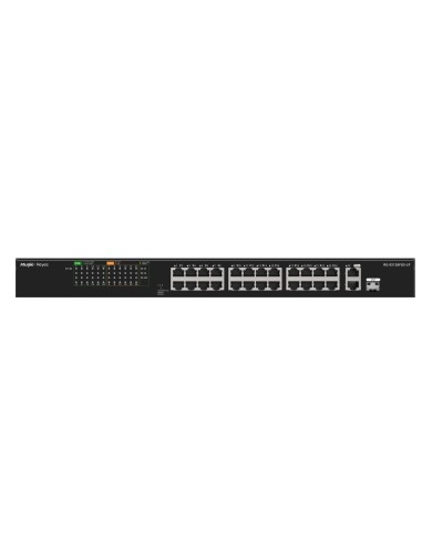 RG-ES126FGS-LP switch No administrado L2 Fast Ethernet (10/100) Energía sobre Ethernet (PoE) Negro