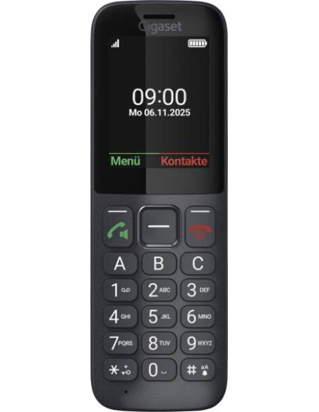 Comfort 600 SIM 6,1 cm (2.4") 118 g Negro, Gris