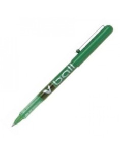 c 12 Boligrafo Pilot V Ball verde punta 07mm