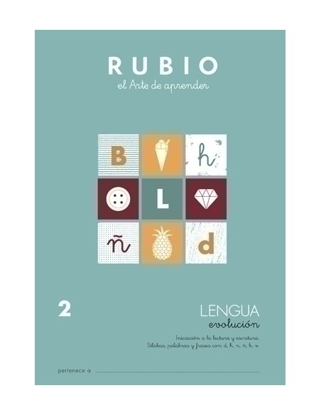 CUADERNO RUBIO A4 LENGUA EVOLUCION 2 - Pack de 10 unidades