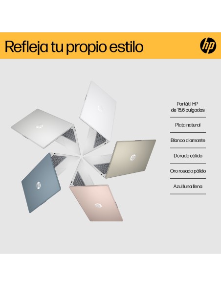 15-fc0014ns AMD Ryzen 3 7320U Portátil 39,6 cm (15.6") Full HD 8 GB LPDDR5-SDRAM 512 GB SSD Wi-Fi 6 (802.11ax) Windows 11 Home