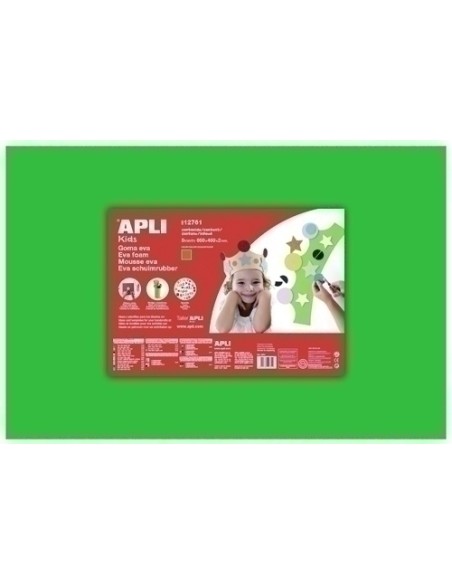GOMA EVA APLI 40x60 VERDE P/5
