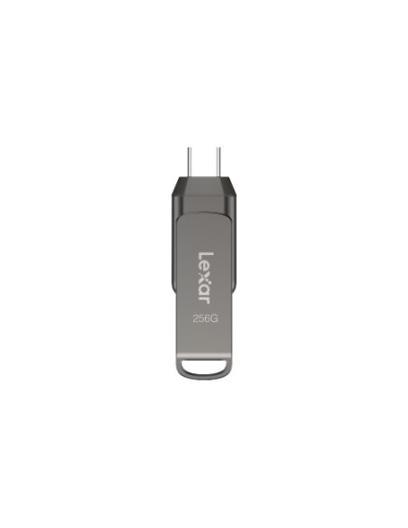 JumpDrive LJDD400256G-BNQNG unidad flash USB 256 GB USB Tipo C 3.2 Gen 1 (3.1 Gen 1) Gris