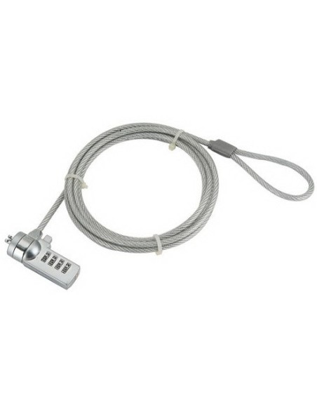 LK-CL-01 cable antirrobo Plata