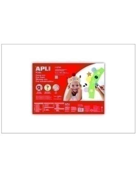 GOMA EVA APLI 40x60 BLANCO P/5