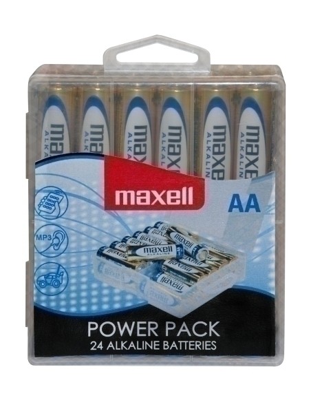PILAS ALCALINA MAXELL LR06 P/24