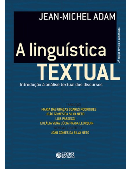 A linguistica textual introducao a analise textual dos disc
