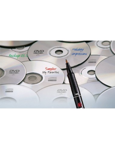 OHPen marcador permanente Rojo 1 pieza(s)