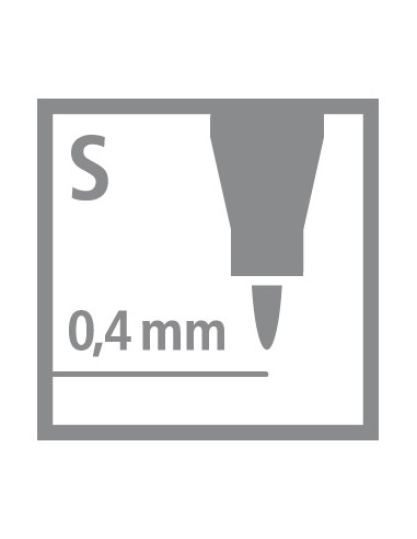 OHPen marcador permanente Rojo 1 pieza(s)