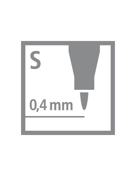 OHPen marcador permanente Rojo 1 pieza(s)