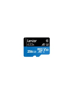 633x 256 GB MicroSDXC UHS-I Clase 10