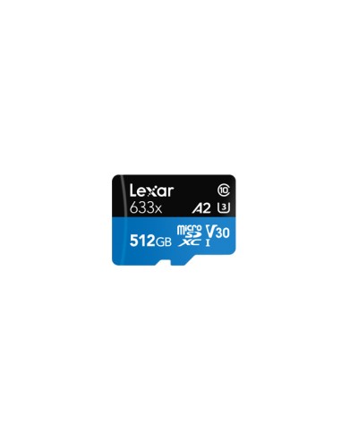 633x 512 GB MicroSDXC UHS-I Clase 10