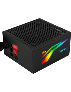 LUXRGB650M Fuente Alimentación PC Modular RGB 650W 80Plus Bronze 230V Negro