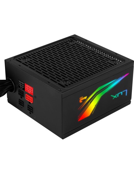 LUXRGB650M Fuente Alimentación PC Modular RGB 650W 80Plus Bronze 230V Negro