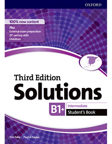 SOLUTIONS INTERMEDIATE STUDENTS THIRD EDITION B1 B2