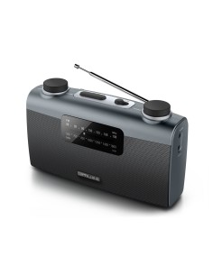 M-058 R Portátil Analógica Negro, Gris