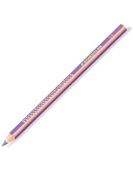 STAEDTLER LÁPICES DE COLOR TRIANGULARES JUMBO NORIS MORADO - CAJA DE 12 UD -
