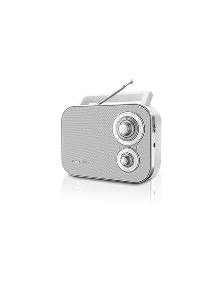 M-051 RW Portátil Analógica Blanco