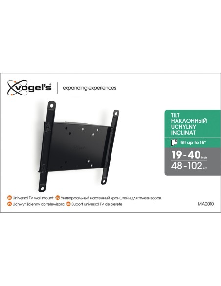 MA2010-A1 101,6 cm (40") Negro