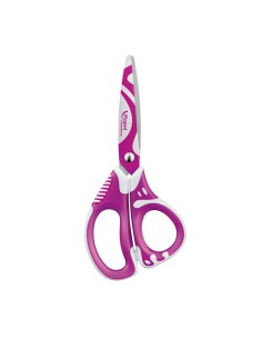 M670112 tijera de escritorio y manualidades Universal Corte recto Azul, Naranja, Violeta