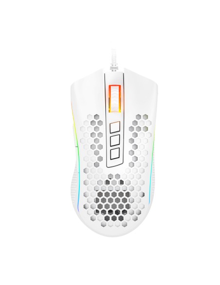 M988-RGB STORM ELITE WHITE, Mouse Optico HoneyComb Blanco M988-RGB STORM ELITE WHITE, Mouse Optico HoneyComb Blanco
