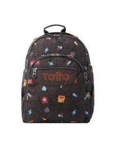 MOCHILA ESCOLAR ESTAMPADO VIDEOJUEGO - CRAYOLES TOTTO MA04ECO029-2210N-3Y7