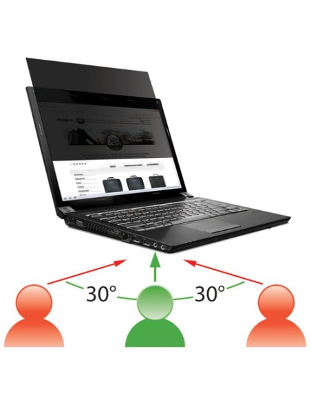 016235 filtro para monitor Filtro de privacidad para pantallas sin marco 43,2 cm (17")