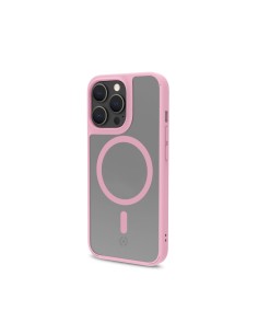 Magmatt funda para teléfono móvil 15,5 cm (6.1") Rosa, Transparente