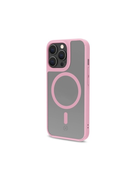 Magmatt funda para teléfono móvil 15,5 cm (6.1") Rosa, Transparente