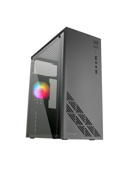 MC100 Caja PC ATX Ventilador 90mm FRGB Convect-Cool Negro