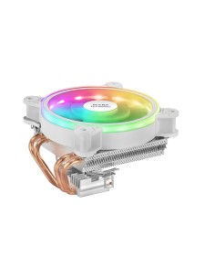 MCPU220 Disipador CPU TDP 140W Dual ARGB Silencioso PWM Blanco