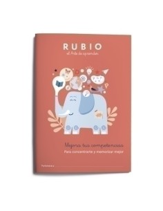 CUADERNO RUBIO A4 CONCENTRARSE Y MEMORIZ - Pack de 5 unidades