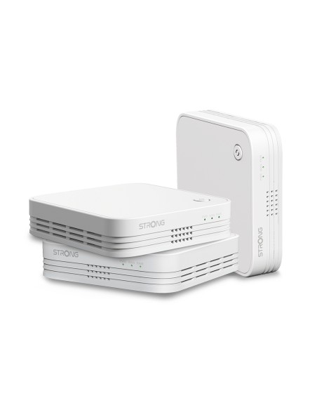 WI-FI MESH HOME TRIO PACK 1200 Doble banda (2,4 GHz / 5 GHz) Wi-Fi 5 (802.11ac) Blanco 3 Interno