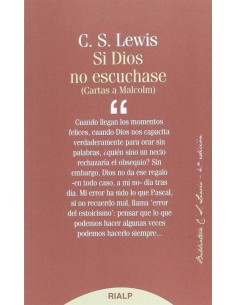 Si Dios no escuchase