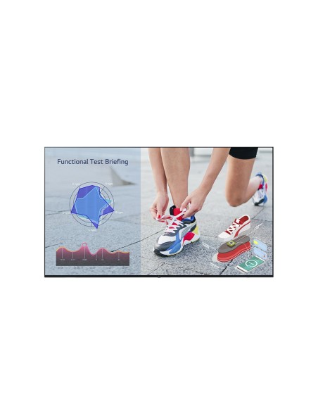 86UL3J-N pantalla de señalización Pantalla plana para señalización digital 2,18 m (86") LCD Wifi 330 cd / m² 4K Ultra HD Azul W