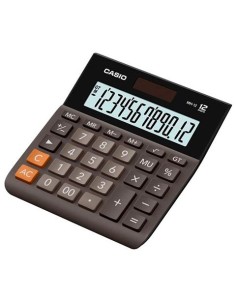 CASIO CALCULADORA DE OFICINA SOBREMESA 12 DÍGITOS NEGRO MH-12B