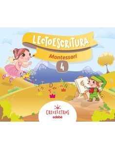 CUADERNO LECTOESCRITURA 4 PAUTA MONTESSORI