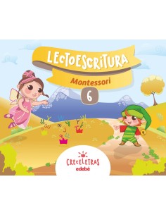 CUADERNO LECTOESCRITURA 6 PAUTA MONTESSORI