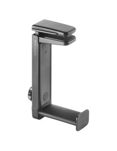 MHH2 Soporte Auriculares Gancho+Stand Gestión Cables